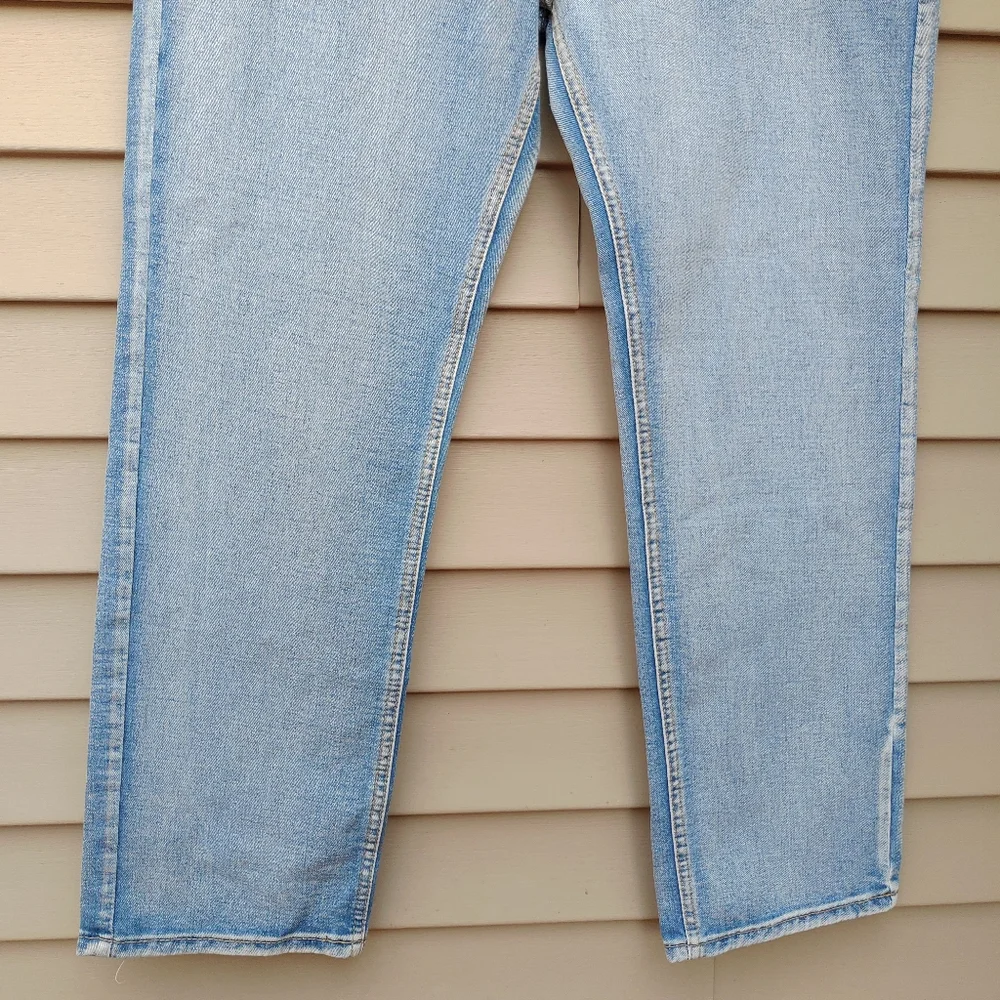 Light Wash Plus Blue Jeans Boyfriend 90s Fashion